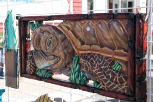 wood turtle art