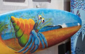 sandcrab art board