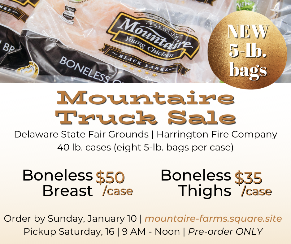 a flyer for the mountain truck sale