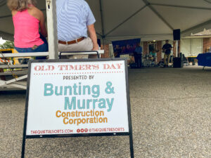 a sign for bunting and murray construction corporation