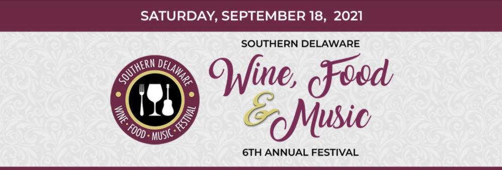 the wine, food and music festival is coming to southern delaware