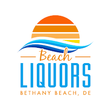 the logo for beach liquors