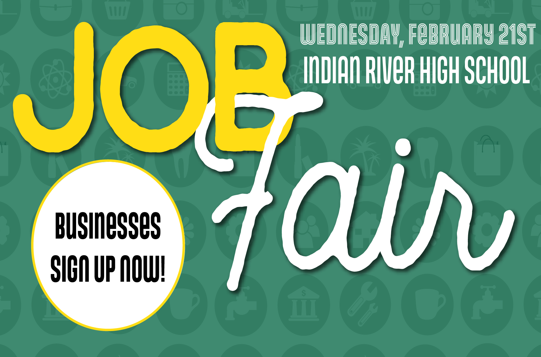 the job fair is coming to indian river high school