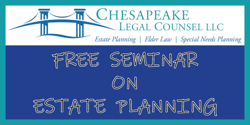 the free seminar on estate planning
