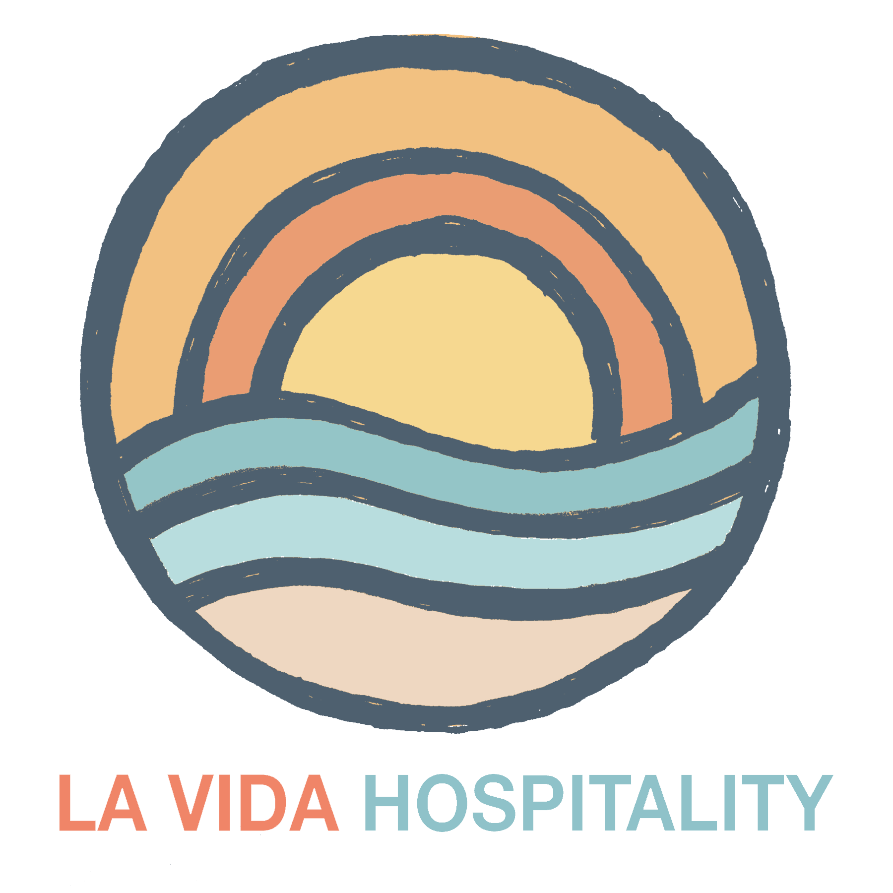 the logo for la vita hospitality